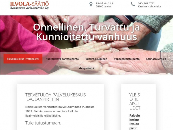 ilvola-saatio.fi