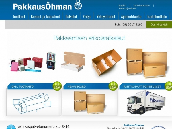 pakkausohman.com