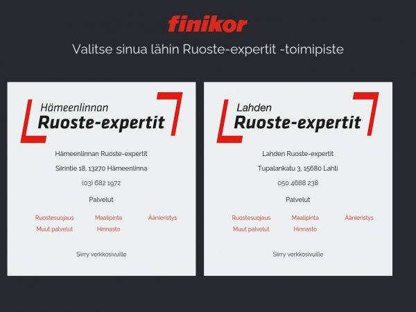 ruoste-expertit.fi